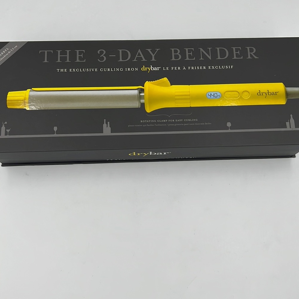 Drybar 3 Day Bender 1"curling iron Open Box Gently used